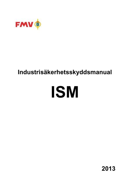 ISM 2013Pdf, 1 691 kB - FMV