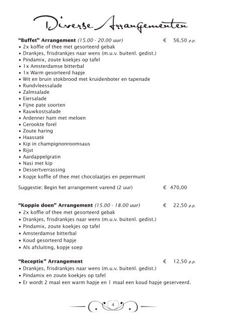 Informatieboekje - t Hoorntje