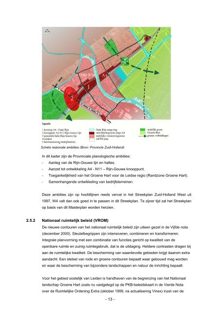 ONTWERP MASTERPLAN - W4-project