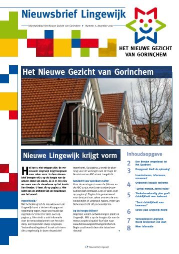 Nieuwsbrief Lingewijk - Wonen in Gorinchem