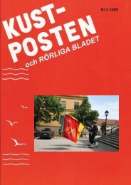 Kustposten nr 2 2009 - Ka2 kamratförening