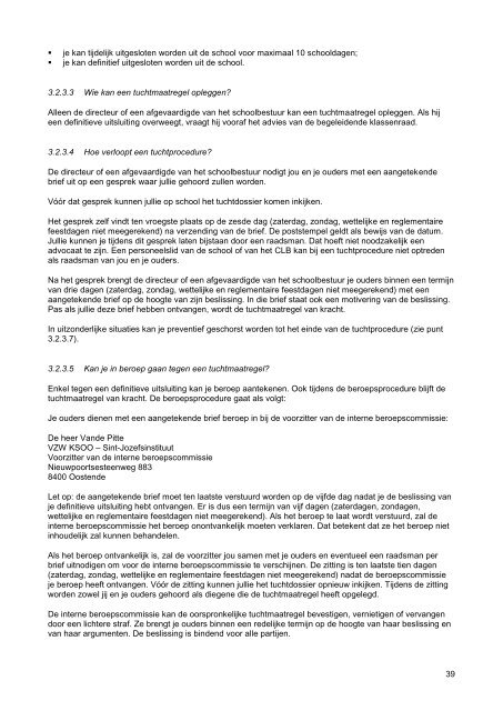 Schoolreglement 2012-2013 - Sint-Jozefsinstituut Oostende
