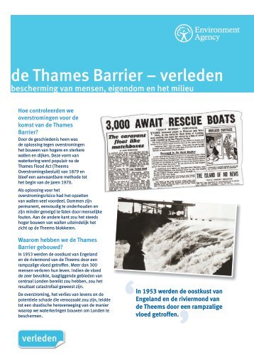 de Thames Barrier – verleden