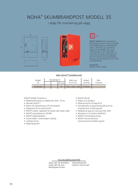 Produktkatalog NOHA Brandposter - Norrlandsbrand