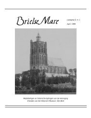 Brielse Mare 9/1 (april 1999) - Vrienden van het Historisch Museum ...