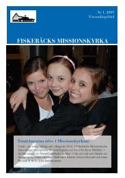 Fiskebäcks Missionskyrka - Svenska Missionskyrkan