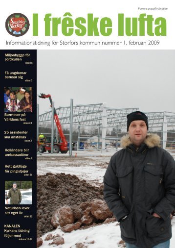 Informationstidning för Storfors kommun nummer 1, februari 2009
