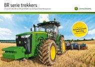 8R serie trekkers - John Deere