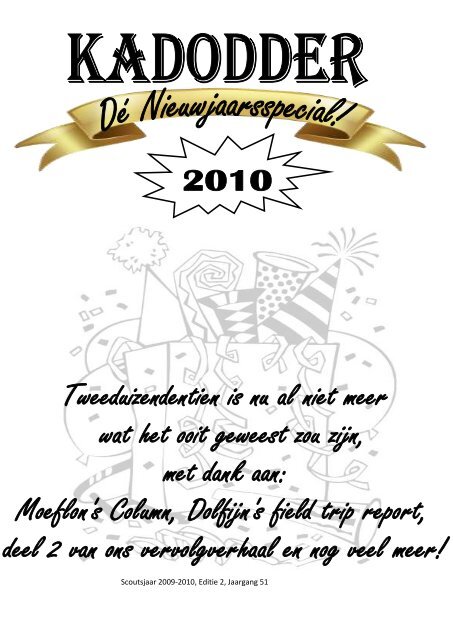 Scoutsjaar 2009-2010, Editie 2, Jaargang 51 - Scouts Jan Breydel