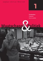 2006-1 - Maatschappij en Politiek Magazine
