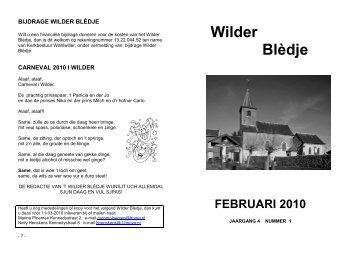 Wilder Blèdje - Kerk Wahlwiller