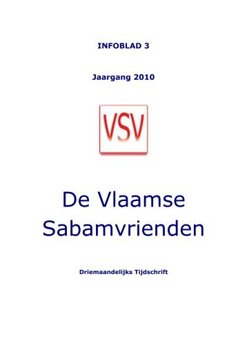 Klik hier... - Vlaamse Sabamvrienden