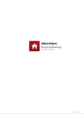 Download Brugervejledning (version 4.0 - ældre ... - SikkertHjem