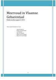 Meervoud in Vlaamse Gebarentaal - Vlaams GebarentaalCentrum