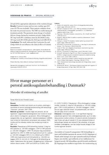 pdf-udgave - Ugeskrift for Læger