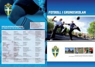 FOTBOLL I GRUNDSKOLAN