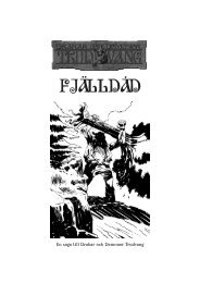 FJÄLLDÅD - Riotminds