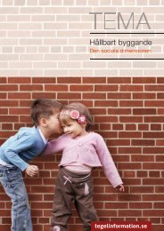 Hållbart byggande · Den sociala dimensionen