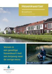 Brochure Havenkwartier rijwoningen (pdf) - Bouwfonds Ontwikkeling