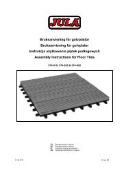 Instrukcja obsługi (396.9 KB - pdf) - Jula