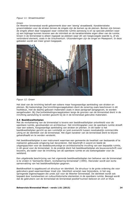 Beheervisie Binnenstad Weert.pdf - Gemeente Weert