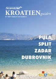 SPLIT DUBROVNIK ZADAR PULA - Scandjet