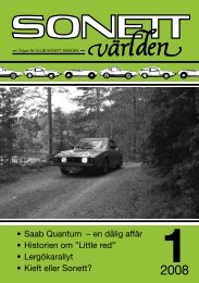Saab Quantum - Club Sonett Sweden