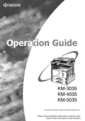 KM-3035 KM-4035 KM-5035 - KYOCERA Document Solutions