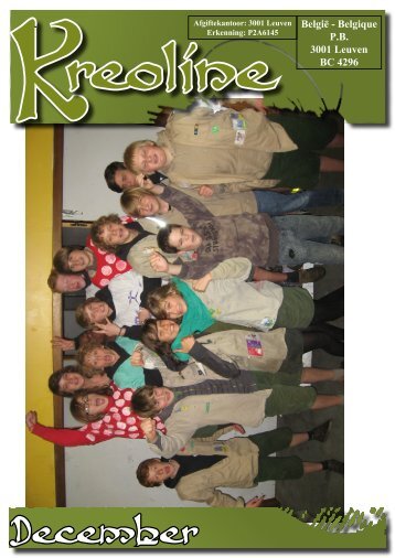 December - Scouts & Gidsen Halle