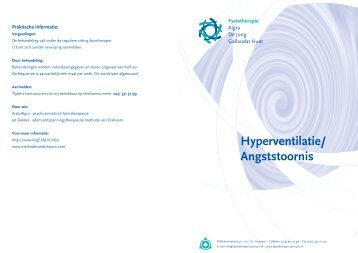 Hyperventilatie - Fysiotherapie Algra, de Jong, Gallandat Huet