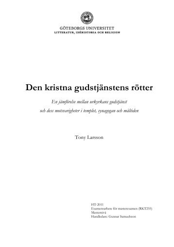 Den kristna gudstjänstens rötter - Tro och teologi