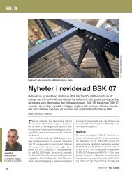 Nyheter i reviderad BSK 07 - AMA