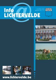 Info LIchterveLde - Gemeente Lichtervelde