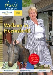 Welkom in Heemskerk! - WOONopMAAT