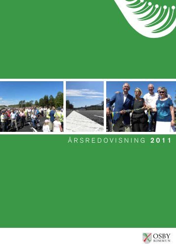 ÅRSREDOVISNING 2011 - Osby Kommun