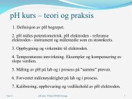 Ph kurs teori og praksis-Knut Erik Boland - Ifea