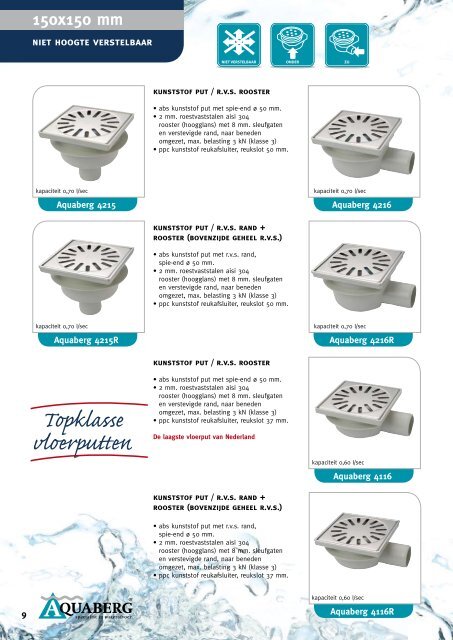 Aquaberg brochure 2009 - Hoginox