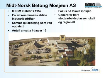 Midt-Norsk Betong Mosjøen AS - Steinar Åkvik