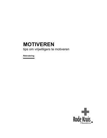 MOTIVEREN - Rode Kruis Evergem