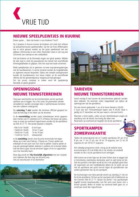 INFO Kuurne mei-juni