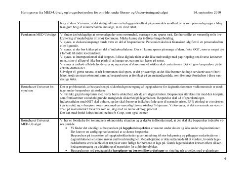 Sammeskrivning af høringsvar vedr. budget 2011.pdf - Ishøj Kommune