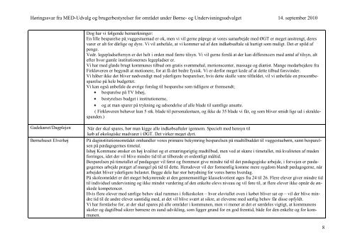 Sammeskrivning af høringsvar vedr. budget 2011.pdf - Ishøj Kommune