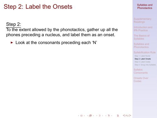 Syllables and Phonotactics