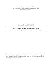 Verkiezingspanel-onderzoeksnota - Blokwatch