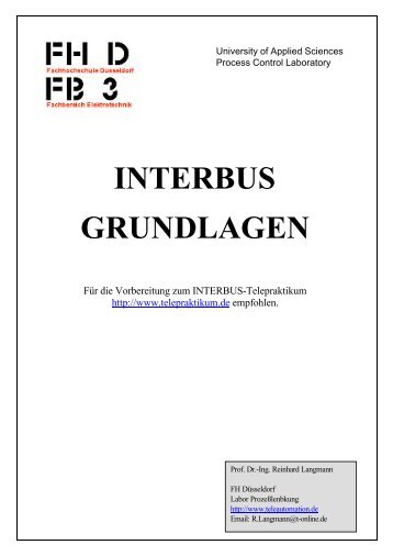 INTERBUS GRUNDLAGEN