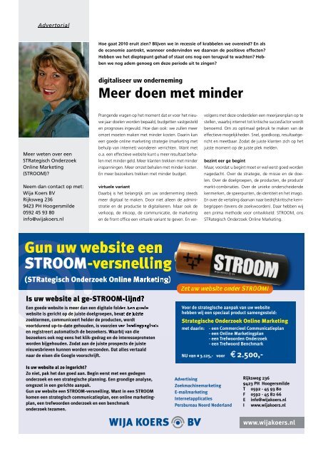 nummer 6, december 2009 - VNO-NCW Midden