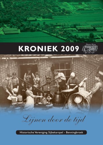 Kroniek 2009 - Lijnen door de Tijd