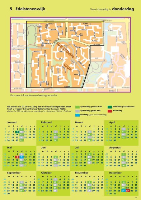 De afvalkalender 2013, PDF 9391kB - Gemeente Heerhugowaard