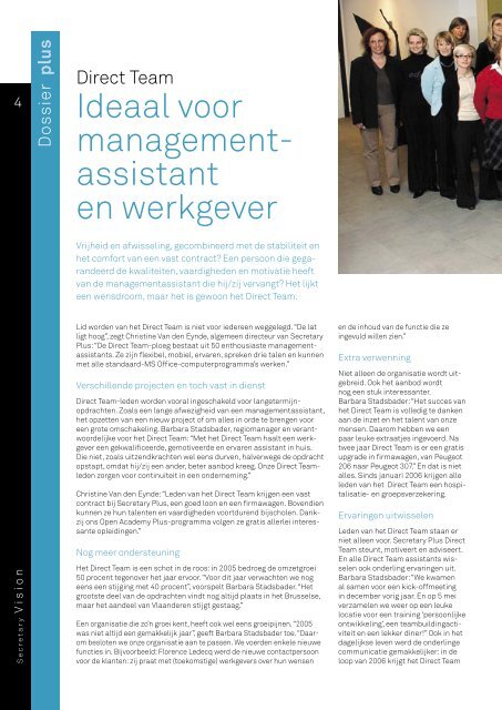 Direct Team: Champagne Een goed archief Wegwijs - Secretary Plus