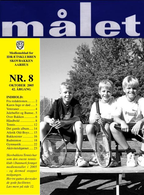 Aktivitetshjørnet Oktober 2005 - Skovbakken